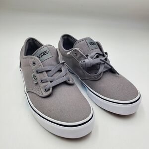 Youth Vans flame shoes sneakers tie
